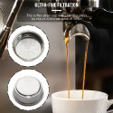 Omran Cart 51mm 2 Cup Pressurized Portafilter Basket for Delonghi Dedica EC680 EC685 EC695 Smeg