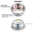 Omran Cart 58mm 2 Cup Non Pressurized Basket for E61 Gaggia Hibrew H7 H10 La Marzocco