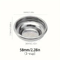 Omran Cart 58mm 1 Cup Non Pressurized Basket for E61 Gaggia Nuova 58mm Portafilters