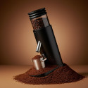 Portable USB Rechargeable Coffee Grinder with 41mm SS Burr, 60 Grind Settings for Espresso & V60