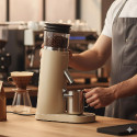 Portable USB Rechargeable Coffee Grinder with 41mm SS Burr, 60 Grind Settings for Espresso & V60