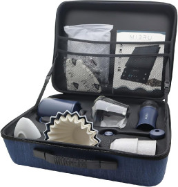 Professional 14-Piece Coffee Set V60 Drip Kit | Digital Coffee Scale, Hand Grinder, Jug, Filters & Brewing Funnel Blue 2