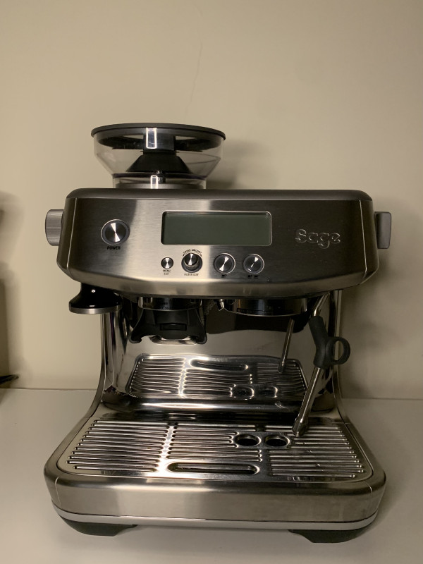 [USED] Sage the Barista Pro Espresso Machine SES878BSS (Breville)