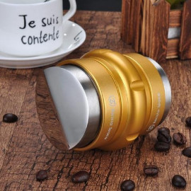 باريستا سبيس مكبس مع موزع - ذهبي 2