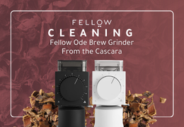 Fellow Ode Coffee Grinder Repair After Grinding Cascara | Practical Steps